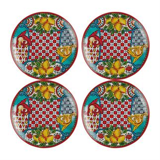 Lucky Art Lemozia Melamin Servis Tabak Seti 4lü 27 Cm