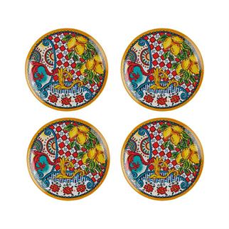 Lucky Art Lemozia Melamin Servis Tabak Seti 4lü 23 Cm
