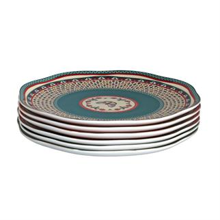 Lucky Art Liora Bone Servis Tabak Seti 6lı 27 Cm