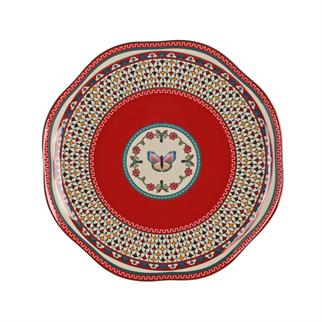 Lucky Art Liora Bone Servis Tabak Seti 6lı 27 Cm