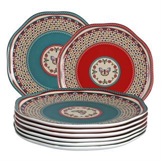 Lucky Art Liora Bone Servis Tabak Seti 6lı 27 Cm