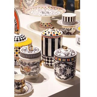 Lucky Art Margery Bone 6lı Çay Fincan Seti