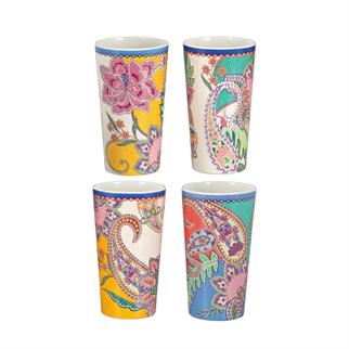 Lucky Art Paiselle Bardak Seti 4lü 450cc