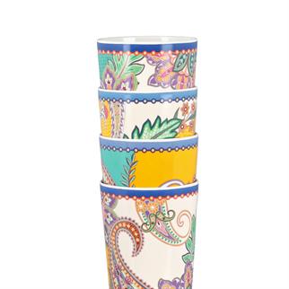 Lucky Art Paiselle Bardak Seti 4lü 450cc