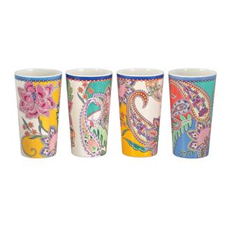 Lucky Art Paiselle Bardak Seti 4lü 450cc