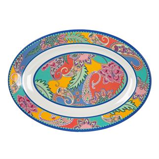 Lucky Art Paiselle Oval Sunum Tabağı 2li 41 Cm