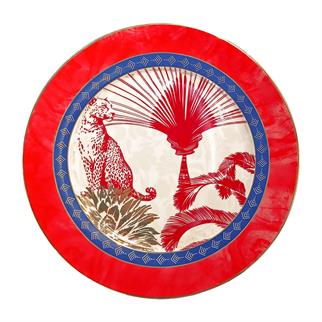 Lucky Art Palmera Bone Servis Tabak Seti 4lü 20 Cm