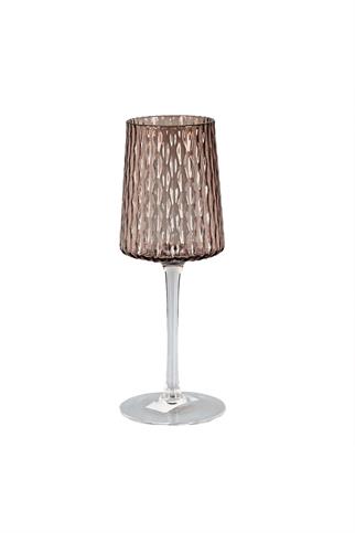 Lucky Art Rosea Cam Kadeh Seti Mocha 4 Parça