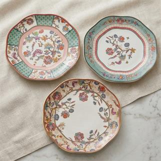 Lucky Art Serenity Bone Servis Tabak Seti 6 Parça 20 Cm