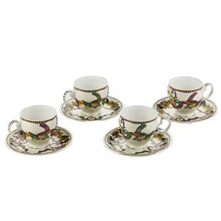 Lucky Art Velora Bone Çay Fincan Takımı 175 Cc 8 Parça