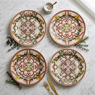 Lucky Art Velora Bone Servis Tabak Seti lü 27 Cm