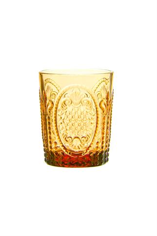 Lucky Art Velora Cam Su Bardağı Seti Amber 4 Parça