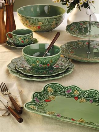 Lucky Art Vinea Seramik Servis Tabak Seti 4lü 22 Cm