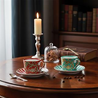 Lucky Art Zeflora Bone Çay Fincan Takımı 4 Parça