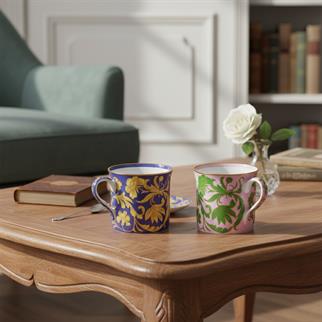 Lucky Art Zeflora Bone Kupa Seti 2li