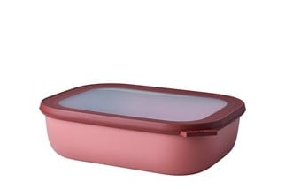 Mepal Cirqula Dikdörtgen Saklama Kabı Vivid Mauve 2000 Ml