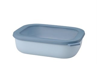 Mepal Cirqula Dikdörtgen Saklama Kabı Nordic Blue 2000 Ml