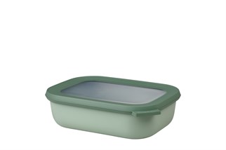 Mepal Cirqula Dikdörtgen Saklama Kabı Nordic Sage 1000 Ml