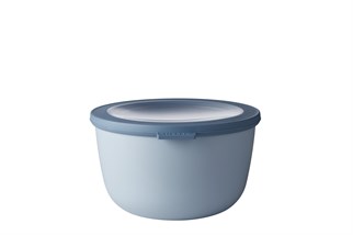Mepal Cirqula Yuvarlak Saklama Kabı Nordic Blue 2000 Ml