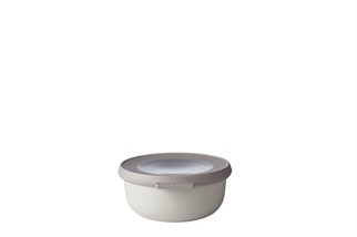 Mepal Cirqula Yuvarlak Saklama Kabı Nordic White 350 Ml