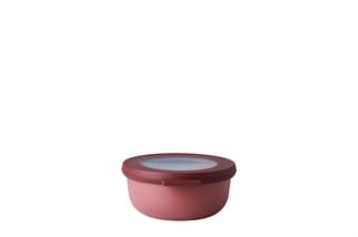Mepal Cirqula Yuvarlak Saklama Kabı Vivid Mauve 350 Ml
