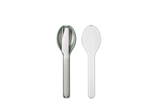 Mepal Ellipse Taşınabilir Çatal Bıçak Takımı Nordic Sage 3 Parça