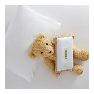 Othello Cotton Flex Bebek Yastık Kılıfı 35x45 2li Krem