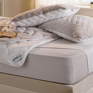 Othello Cotton Flex Fitted Penye Çarşaf 100x200cm Lila