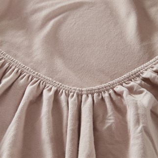 Othello Cotton Flex Fitted Penye Çarşaf 100x200cm Lila