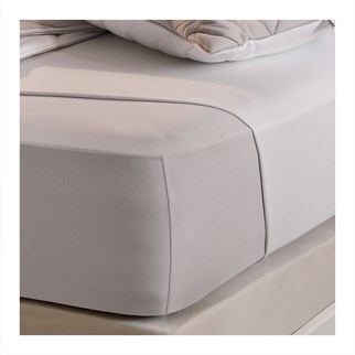 Othello Cotton Flex Fitted Penye Çarşaf 100x200cm Lila