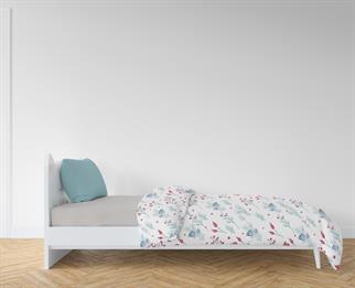 Othello Cotton Flex Fitted Penye Çarşaf 100x200cm Gri