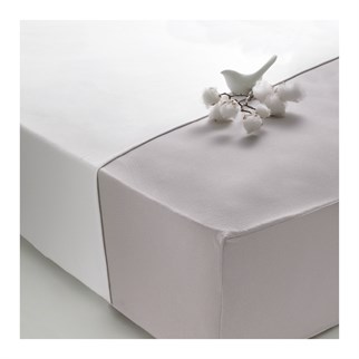 Othello Cotton Flex Fitted Penye Çarşaf 100x200cm Gri