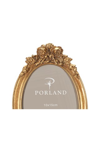 Porland Adore Altın Rengi Polyresin Çerçeve 10x15 cm