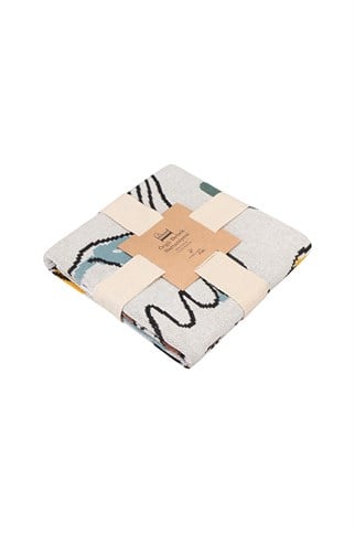 Porland Baby Tropical Pamuk Bebek Battaniyesi 80x100 Cm