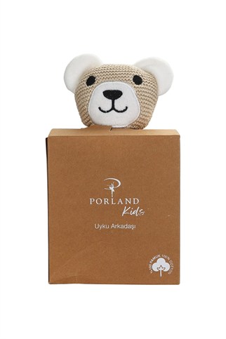 Porland Bear Bebek Uyku Arkadaşı Bej 25x25 Cm