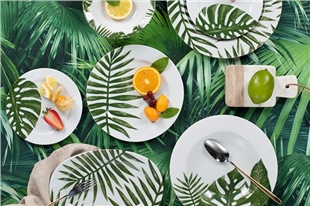 Porland Botanik 32 Parça 6 Kişilik Yemek Takımı