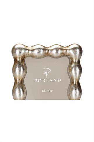 Porland Casey Gümüş Rengi Polyresin Çerçeve 10x15 cm