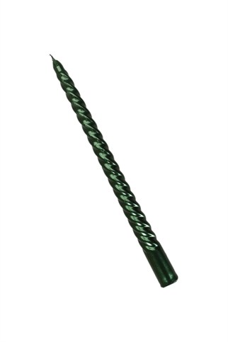 Porland Christmas Glow Şamdan Mum Yeşil 2li 25 cm
