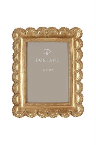 Porland Dacy Altın Rengi Polyresin Çerçeve 13x18 cm