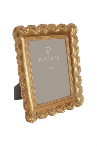 Porland Dacy Altın Rengi Polyresin Çerçeve 13x18 cm