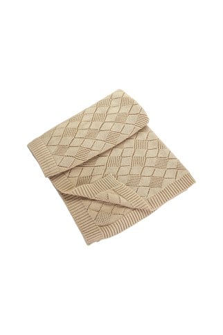 Porland Harmony Bebek Pamuk Battaniye Bej 80x100 Cm