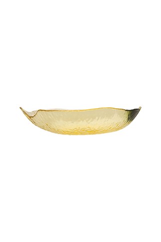 Porland Limon Cam Çerezlik Sarı 23 Cm