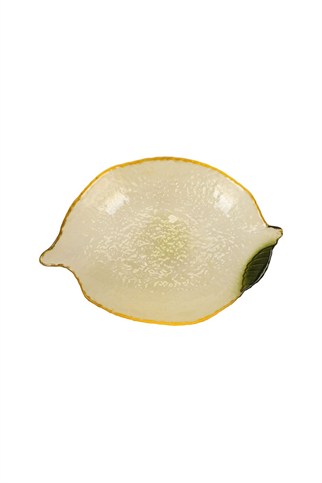 Porland Limon Cam Çerezlik Sarı 23 Cm