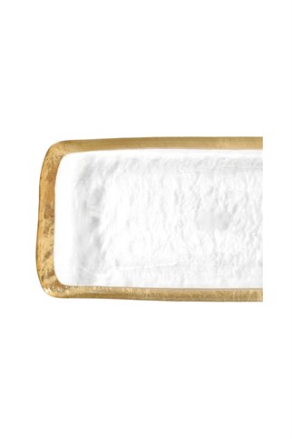 Porland Luna Gold Cam Sunum Tabak 32 cm