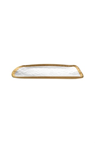 Porland Luna Gold Cam Sunum Tabak 32 cm