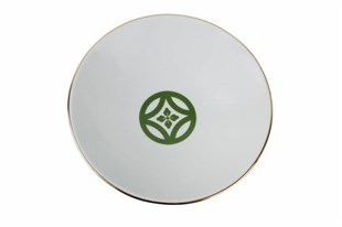 Porland Morocco D1 Yeşil Çukur Tabak 20cm