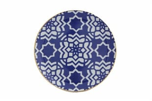 Porland Morocco Ds7 Mor Düz Tabak 17 Cm