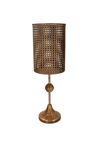 Porland Noor Altın Rengi Mumluk 52 cm