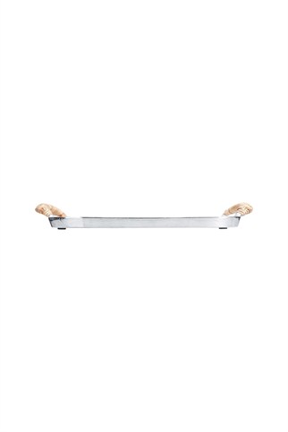 Porland Nora Silver Tepsi 38x25x4cm