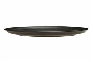 Porland Seasons Siyah Düz Tabak 20 Cm